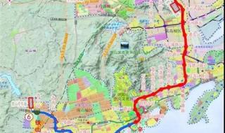 青岛地铁1号线线路图