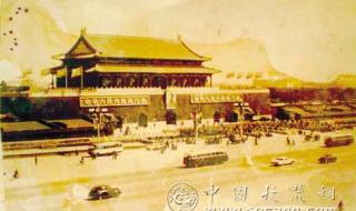 北京天安简笔画着色