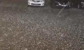 30秒看北京雷雨大风天